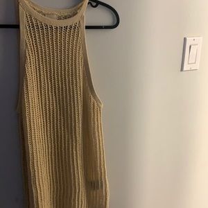 Brand new Beige H&M mesh top